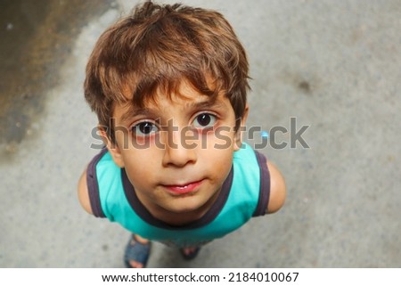 Similar – Image, Stock Photo Look me in the eye, baby !!!