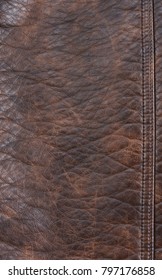 brown jacket texture -close up 


