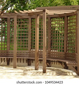 Timber Pergolas Images Stock Photos Vectors Shutterstock