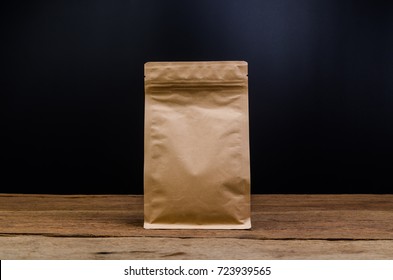 Brown Kraft Paper Bag,Aluminum Foil Coffee Bag