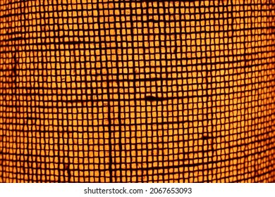 Brown Lamp Shade Texture Detail