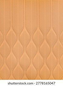 brown leather background and texture as a pattern for the interior car or a sofa or wall covering