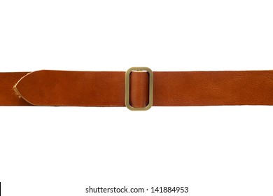 Brown Leather Belt