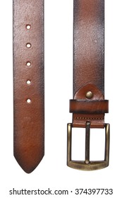 Brown Leather Belt