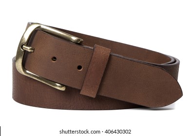 Brown Leather Belt