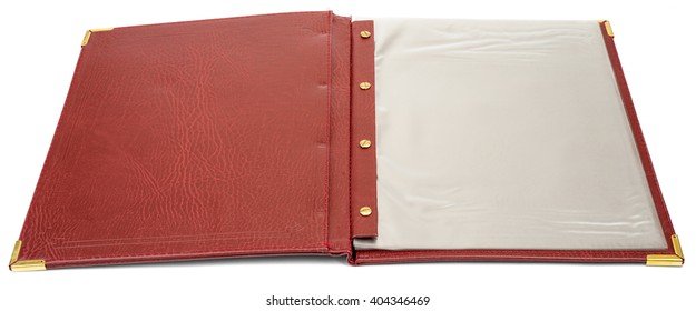 Brown Leather Folder