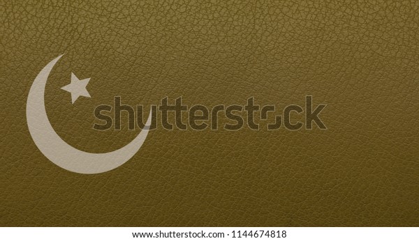 brown\
leather texture. background of leather, with Islamic symbols. Skin\
texture. Closeup of skin texture. Leather\
Products.