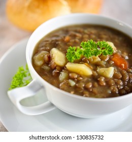 Brown Lentil Soup