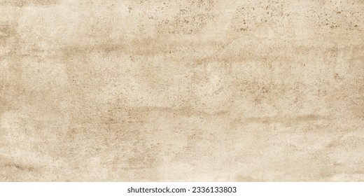 Brown And Light Beige Ivory Rustic Matt Wall Background Texture Rusty Surface Wall And Floor Tile Design For Interior Exterior Adlı Stok Fotoğraf