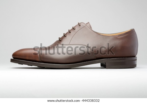 Brown Mans Shoe Profile Isolated On Stock Photo 444338332 | Shutterstock