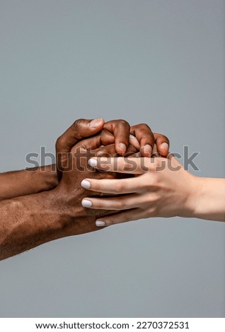 Brown minimalist Photo International Day for The Elimination of Racial Discrimination poster 