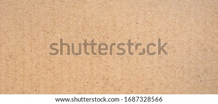 brown paper box background and texture with copy space 