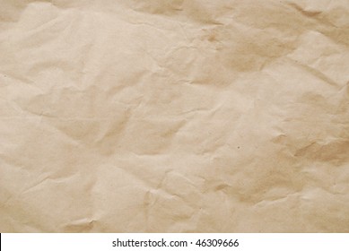 Brown Paper Decoration