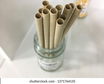 brown paper straws