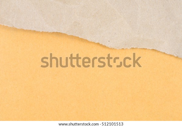 brown paper texture background with ripped\
wrinkle paper background