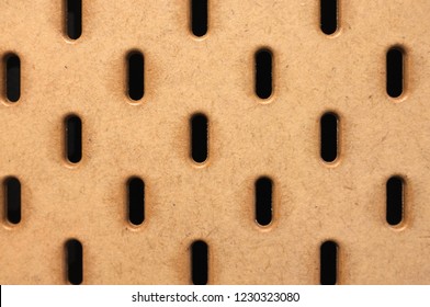 Brown Pegboard Texture Background