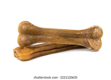 The Brown Rawhide Pressed Dog Bones