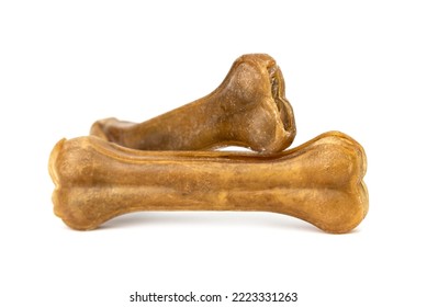 The Brown Rawhide Pressed Dog Bones