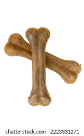 The Brown Rawhide Pressed Dog Bones