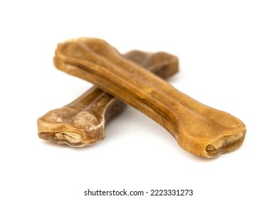 The Brown Rawhide Pressed Dog Bones