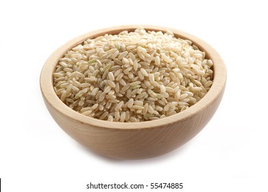 Brown Rice On Bowl