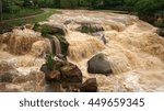                                Brown river