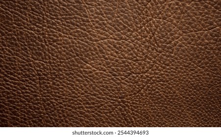 brown rustic background, leather clothes texture with natural structure