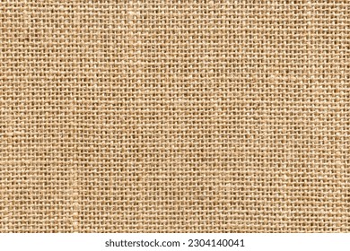 Brown sackcloth texture or background and empty space.