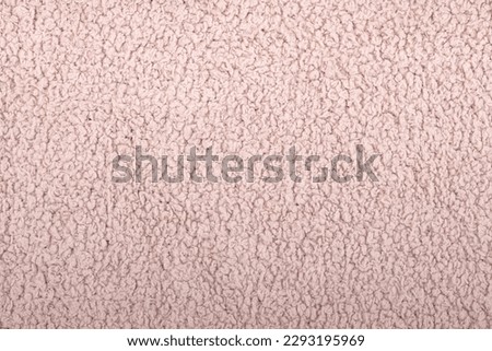 Brown sherpa seamless pattern with fur texture. Sheepskin image background. Cozy warm plaid. Fleece, velvet or flannel blanket. Faux animal wool swatch. Digital illustration