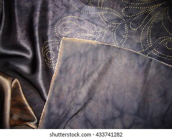 The brown silk