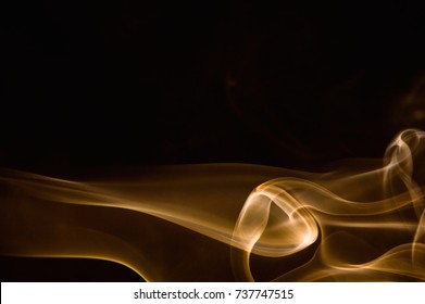 Brown Smoke Abstract Background.