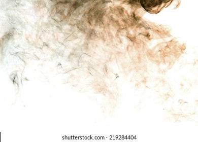 Brown Smoke Background.