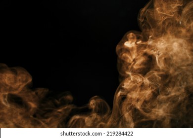 Brown Smoke Background.