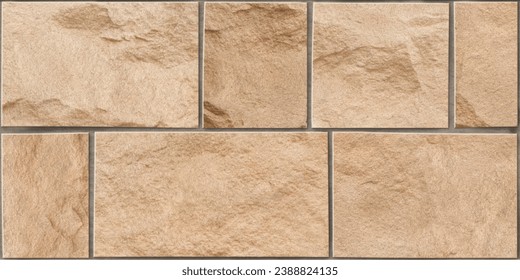 brown stone brick wall background texture, ceramic elevation wall tile design, high deep vitrified exterior wall tiles, random concept 
