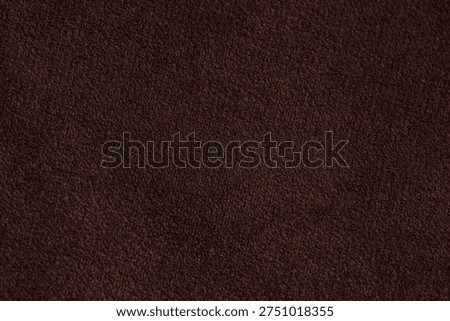 Brown suede texture background, close up leather surface with copy space