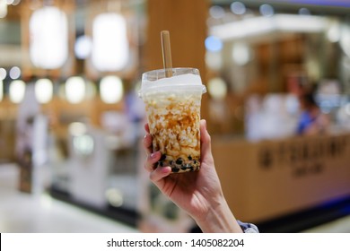 Brown Sugar Milk Tea High Res Stock Images Shutterstock