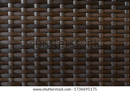 brown synthetic wood weave background