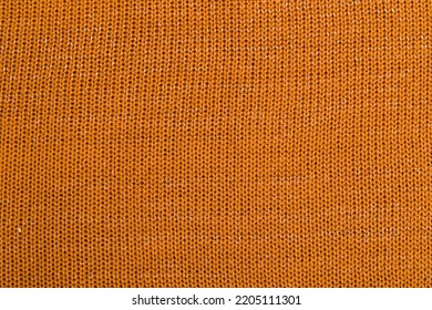 Brown Texture Of Knitted Wool Sweater