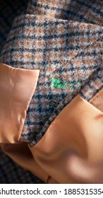 Brown Tweed Jacket Interior Lining