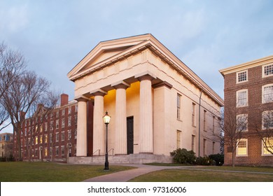 Brown University Ivy League College Campus Located In Providence, Rhode Island