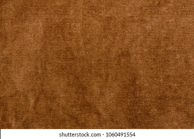 Brown Velour Texture. Close Up