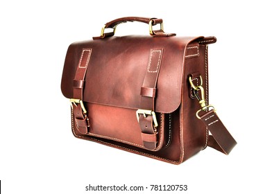 Brown Vintage Leather Bag