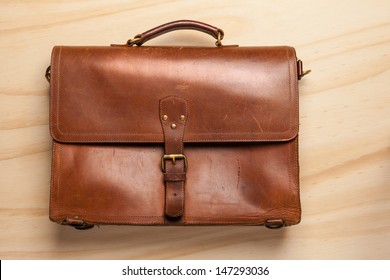 leather briefcase strap