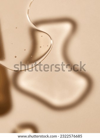 Brown water stains with obvious light and shadow