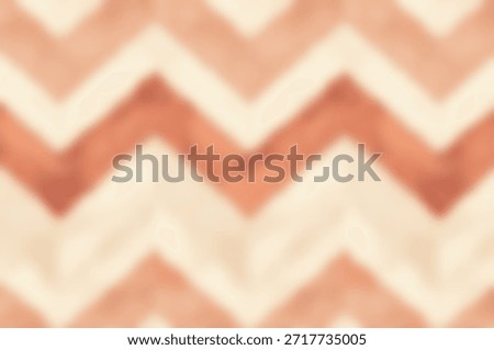 A brown and white zigzag pattern on various textures.