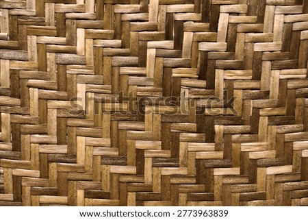 brown wickerwork made for background
