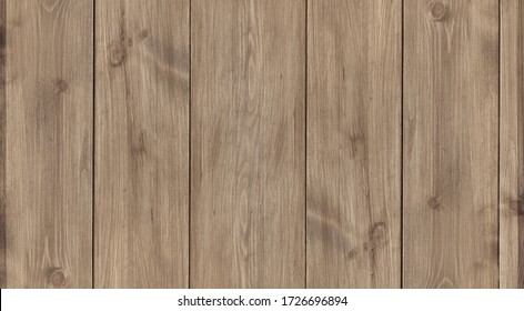 Brown Wood Texture And Background. Wooden Table Surface, Top View