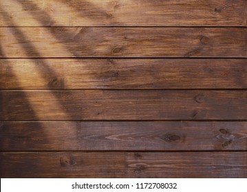 brown wooden plank desk table background texture top view - Shutterstock ID 1172708032
