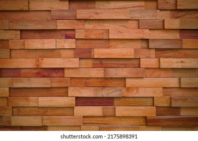 Brown Wooden Wall Texture Backgroundvintage Brown Stock Photo