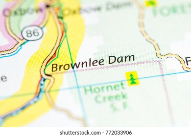 Brownlee Dam. Idaho. USA